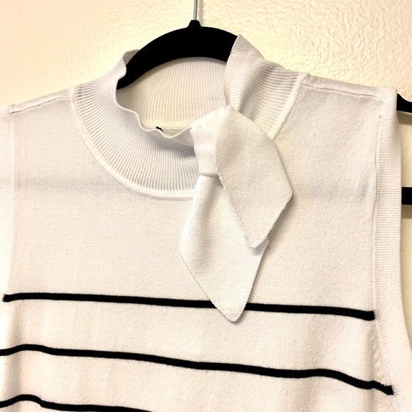Laundry by Shelli Segal Bow Tie Moc Knit NWT - Picture 5 of 9